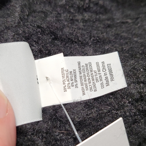 Sanoma black loop scarf NWT Super Cozy Scarf Cold Weather - Picture 6 of 11